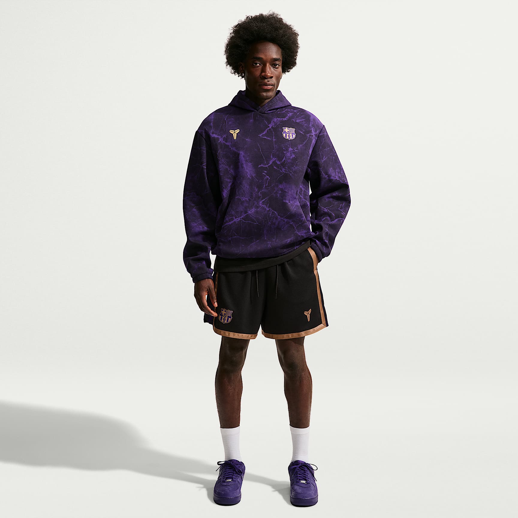 F.C. Barcelona Away Men's Kobe Dri-FIT Football Shorts. Nike IL